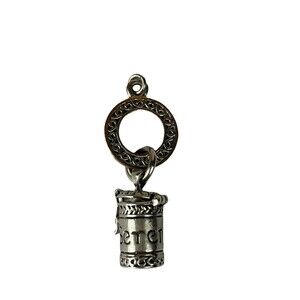 RARE Alexa's Angels SERENITY Silver Prayer Box Pendant Jewelry w/‎ Clasp